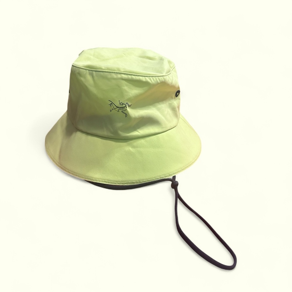Arcteryx Neon Green Bucket Hat
